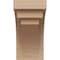 Ekena Millwork 9"W x 9"D x 18"H Wide Rockford Rough Cedar Woodgrain TimberThane Corbel, Primed Tan CORUR09X09X18ROCRCPR - alternate 2